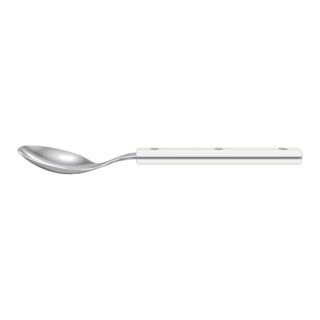 Allegra Coffee Spoon Set - White, 3D model of one spoon from the factory drawing