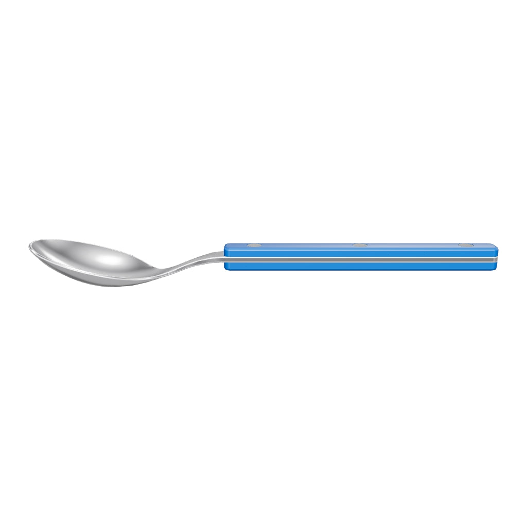 Allegra Coffee Spoon Set - Mid Blue, 3D model of one spoon from the factory drawing