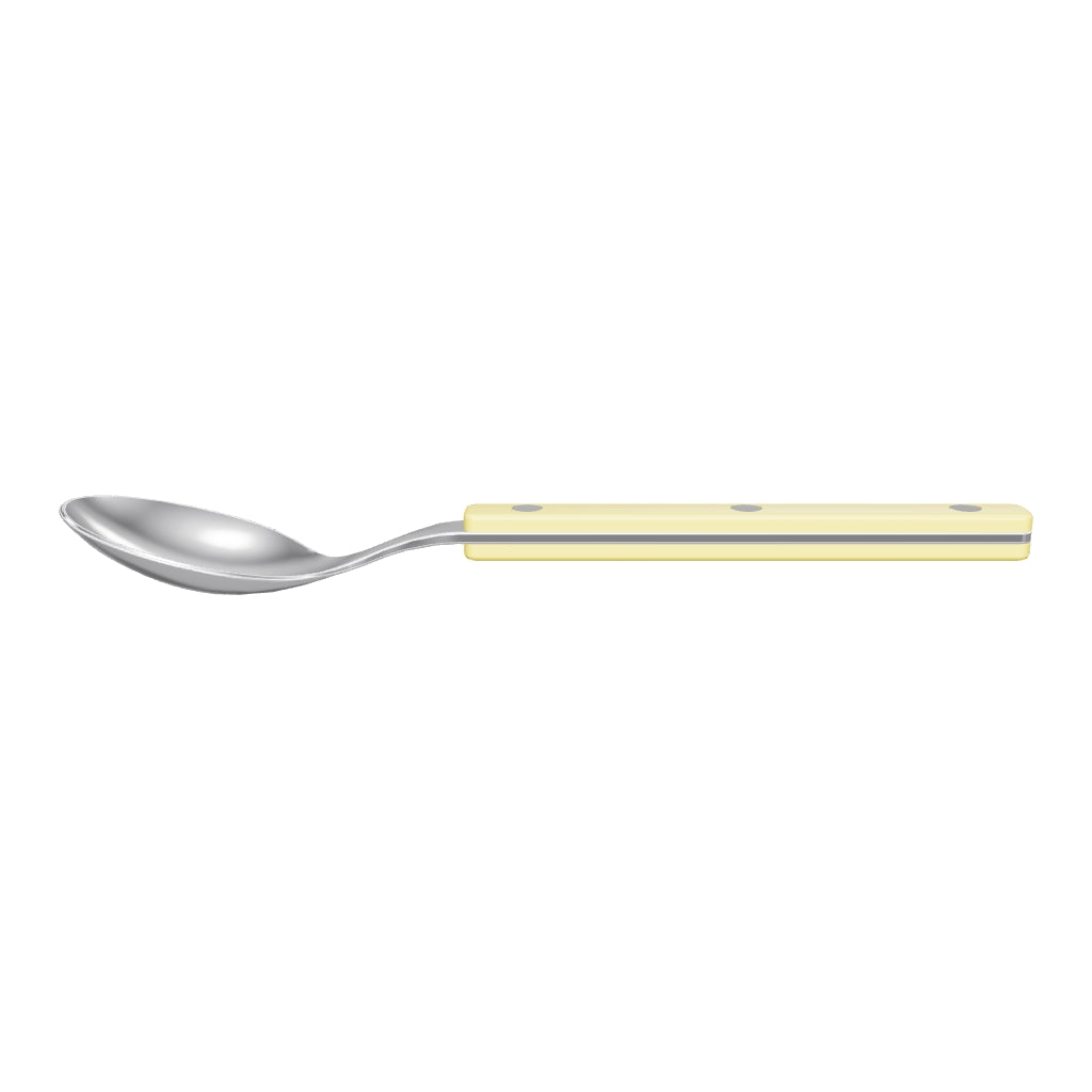 Allegra Coffee Spoon Set - Bright Yellow, 3D model of one spoon from the factory drawing