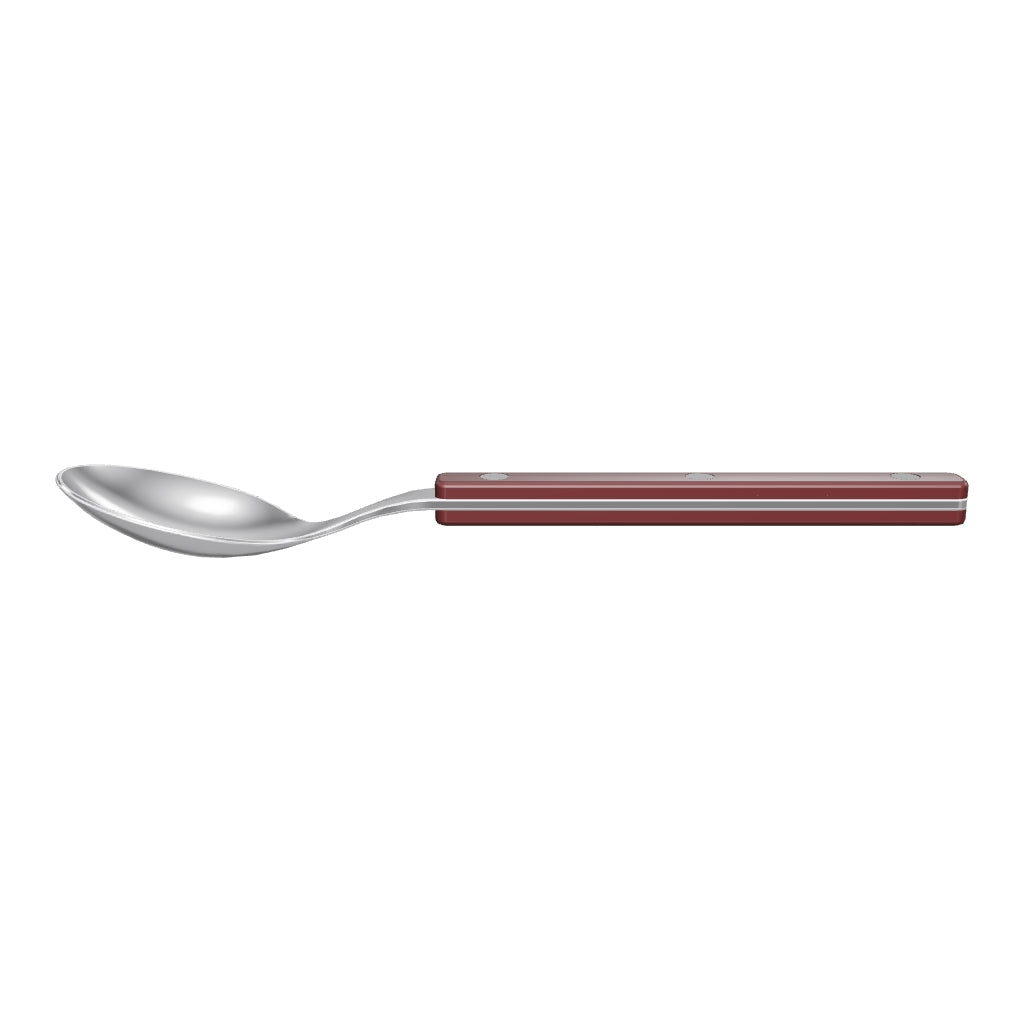 Allegra Coffee Spoon Set - Brown, 3D model of one spoon from the factory drawing