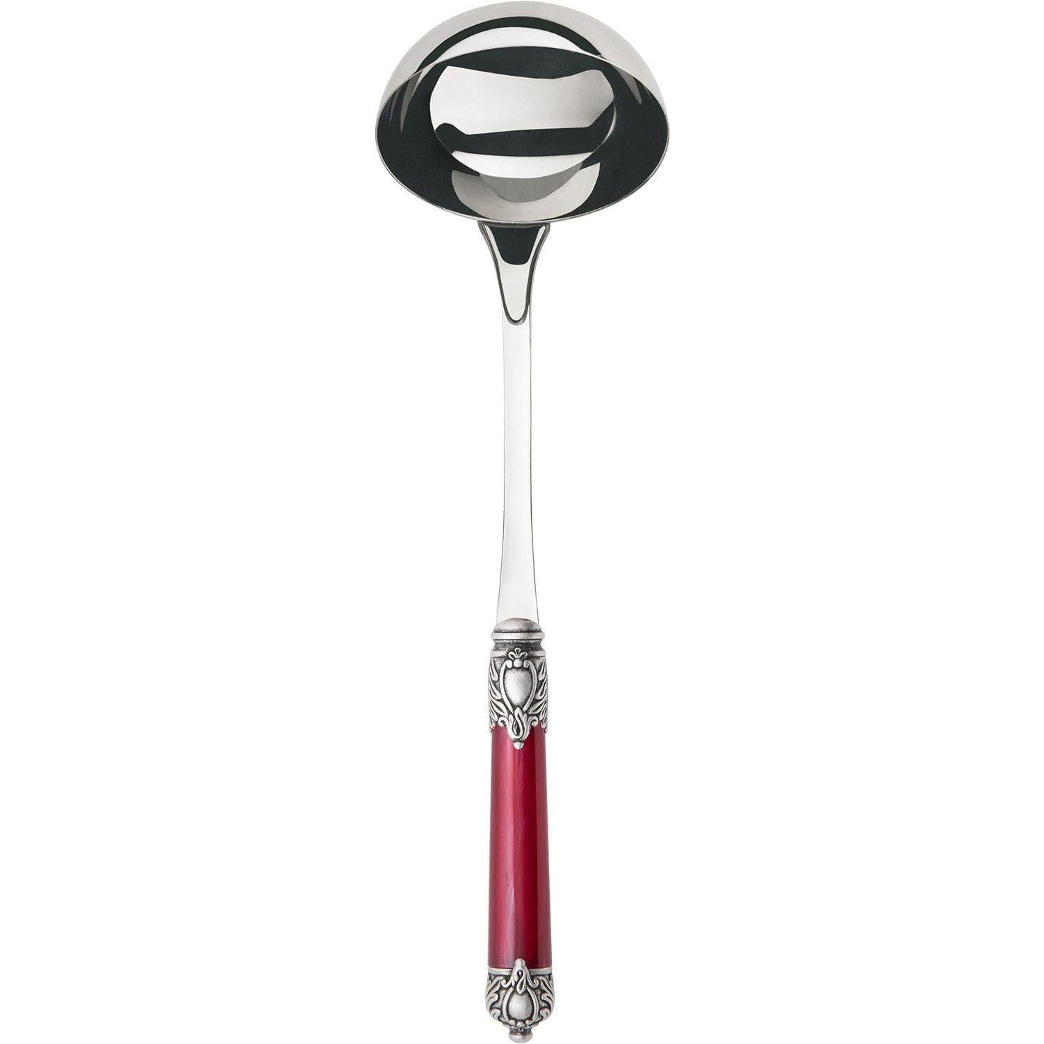 Rinascimento Antique Soup Ladle - Burgundy