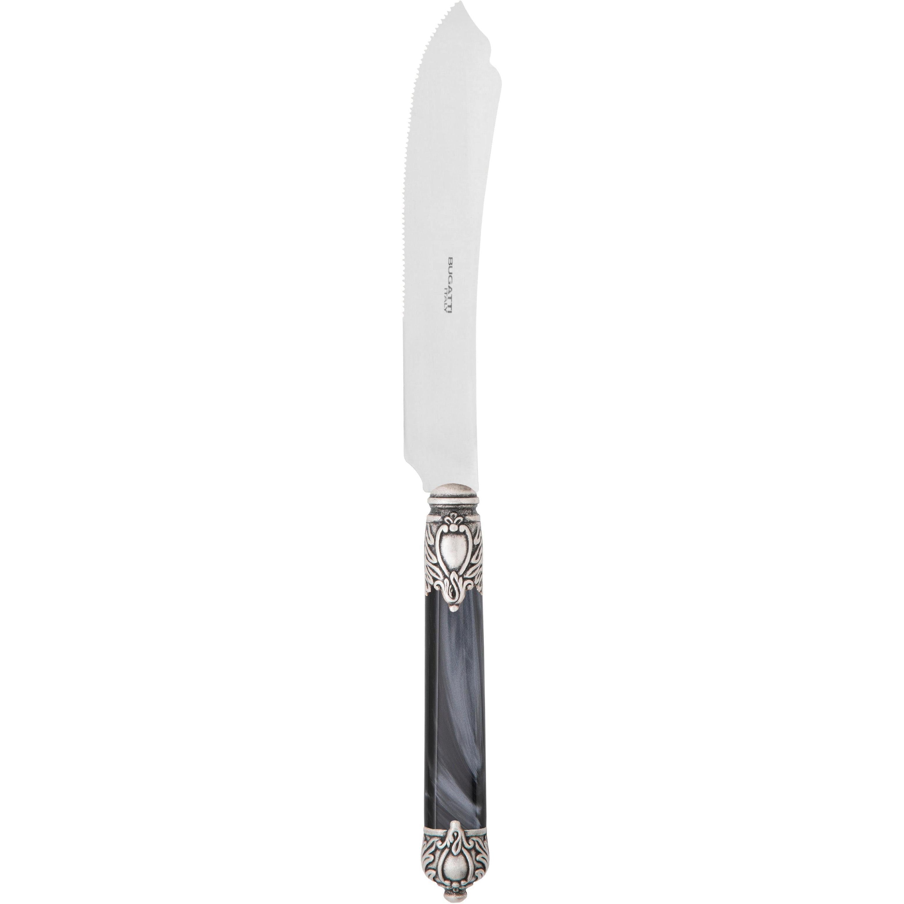 Rinascimento Antique Cake Knife 28 cm (11.02 Inch) - Charcoal