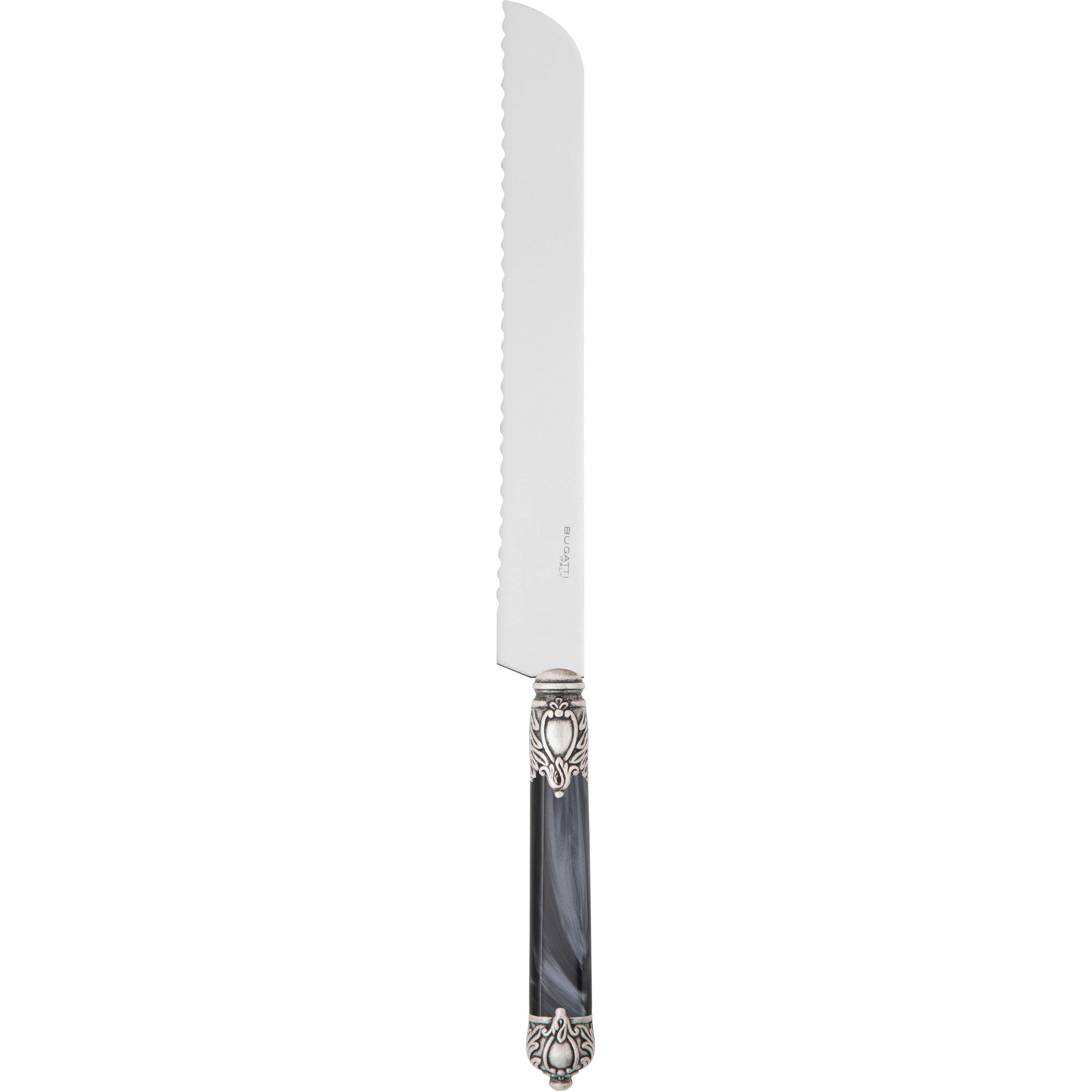 Rinascimento Antique Bread Knife - Charcoal
