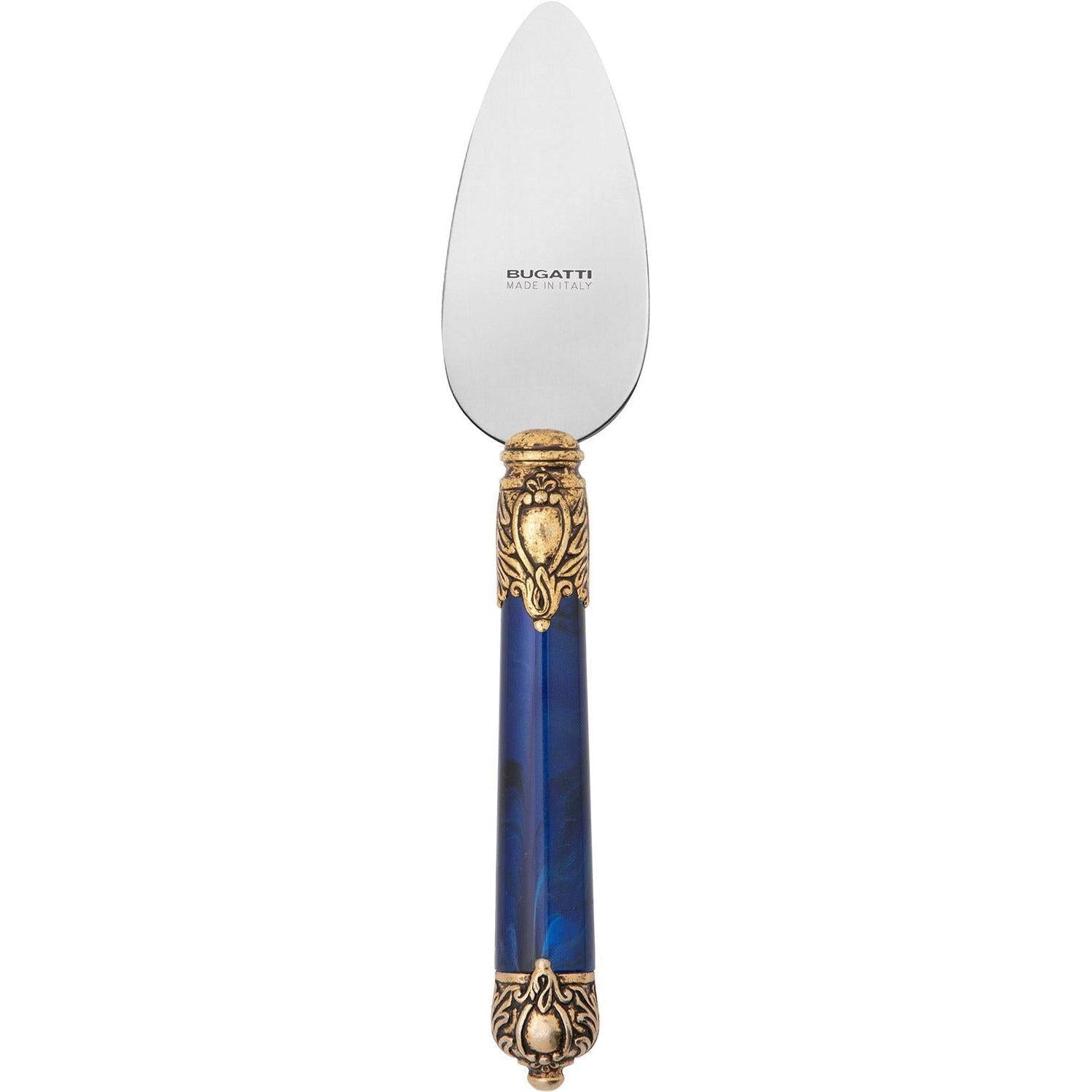 Rinascimento Gold ring Parmesan Knife - Royal Blue