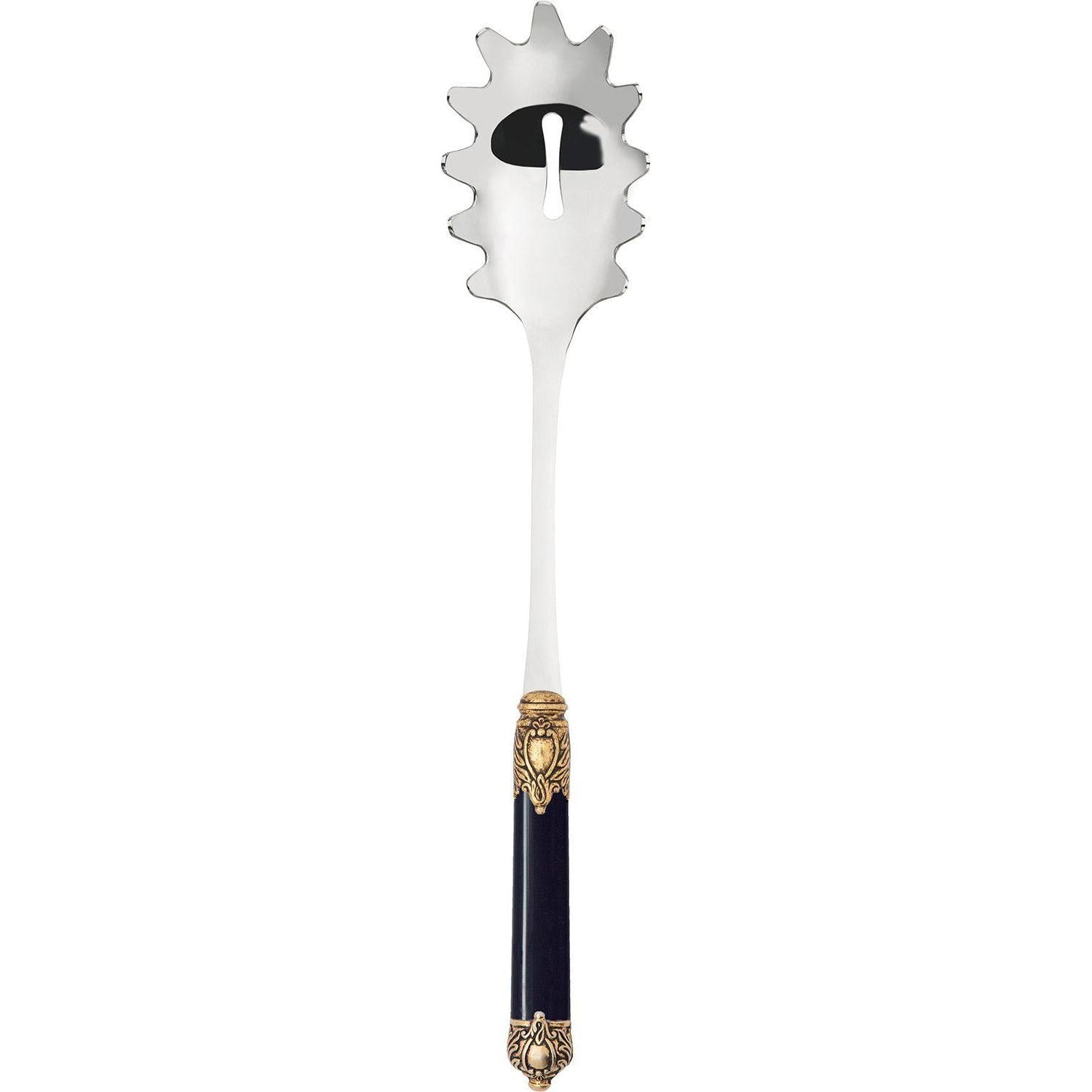 Rinascimento Gold ring Spaghetti Scoop - Black