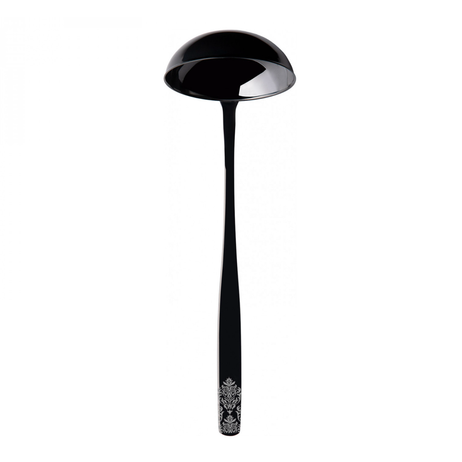 Riviera Black Devorè Soup Ladle-Casa Bugatti USA