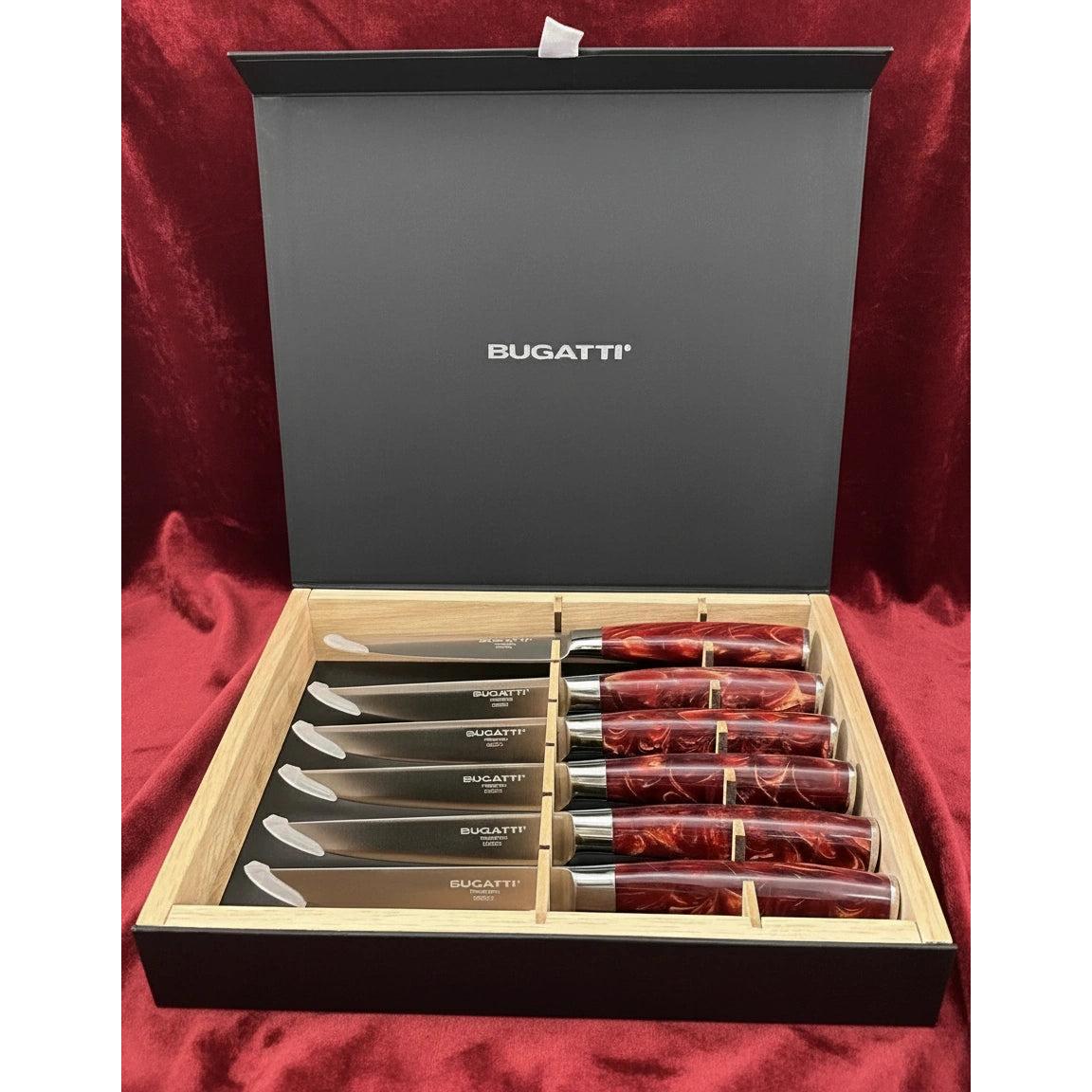 Brasserie 6 Piece Steak knife Set | Casa Bugatti